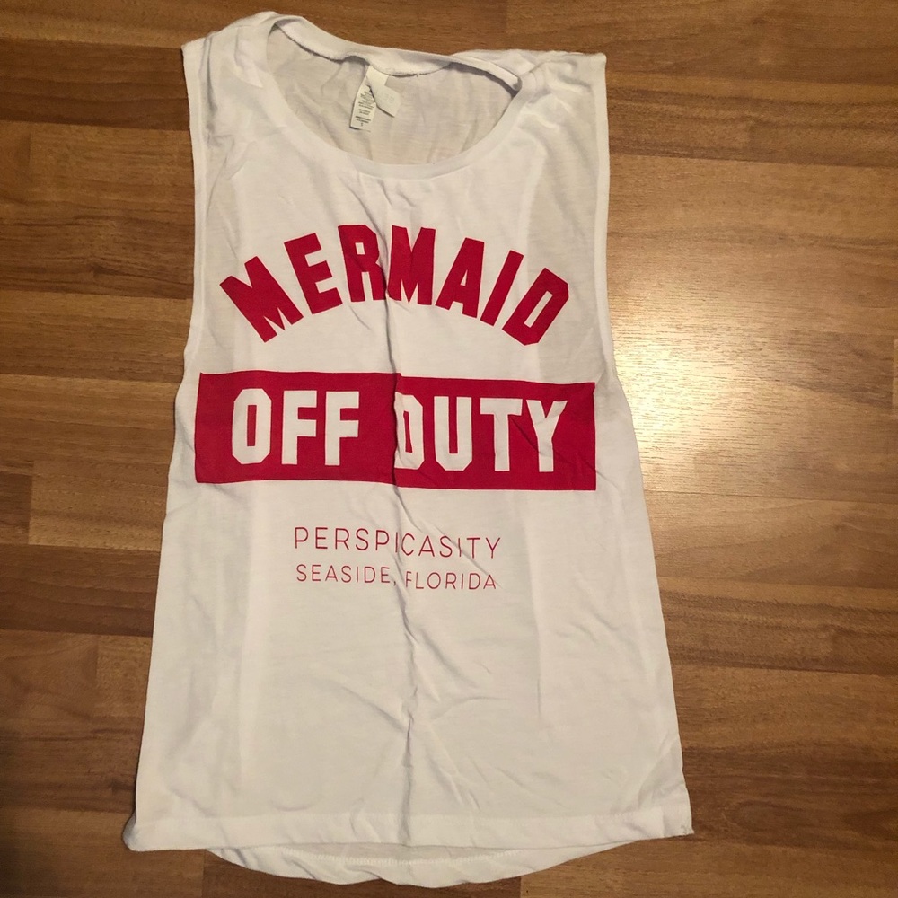 Mermaid Off Duty Tank - 30A Seaside Beach